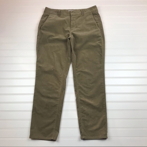 Vince Classic Cropped Corduroy Chino Pants - Picture 9 of 14